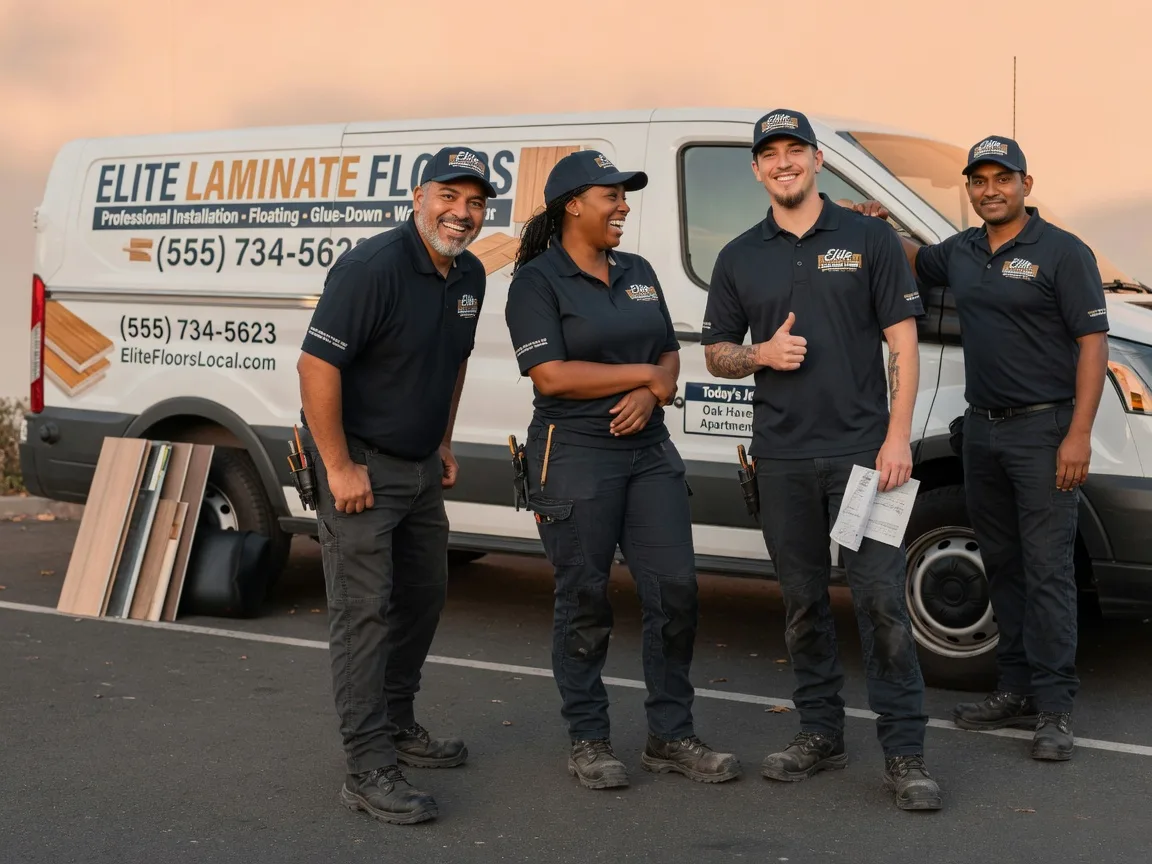 Laminate flooring installation company in Dexter, IA